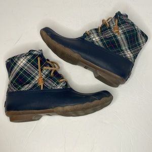 Sperry argyle duck boots women’s size 7